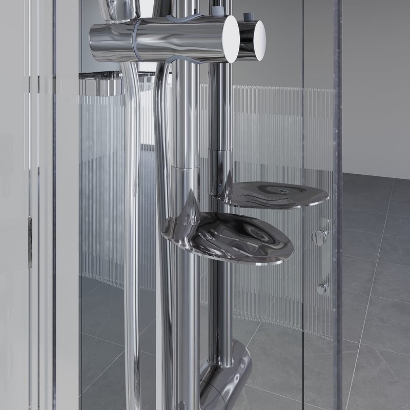 Душевая кабина Niagara Ultra NG-701-01 90х90, с низким поддоном