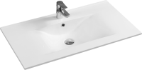Тумба с раковиной Sanvit Кубэ -3 100 белый глянец