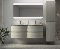 Мебельная раковина Cezares 50156 Doppio Bianco 138 см