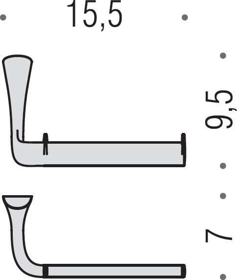 Набор Держатель Colombo Design Land B2808.000 + Ершик B2806.000
