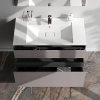 Тумба под раковину без столешницы AM.PM Inspire V2.0 100 элегантный серый Тумба под раковину без столешницы AM.PM Inspire V2.0 100 элегантный серый