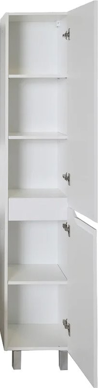 Шкаф-пенал для ванной ASB-Mebel Бари 35 R белый