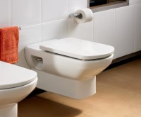 Комплект Унитаз подвесной Roca Dama senso + Крышка Dama Senso ZRU9000041 c микролифтом, петли хром + Инсталляция Geberit Duofix Delta 458.163.21.1 с кнопкой смыва, хром + Звукоизоляция