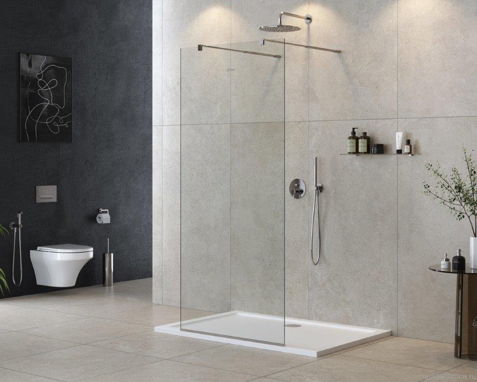 Душевая перегородка Cezares Liberta -L-2-90-C-Cr