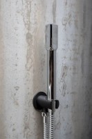 Душевой комплект Boheme Fusion 130-BCR С ВНУТРЕННЕЙ ЧАСТЬЮ, Black Chrome