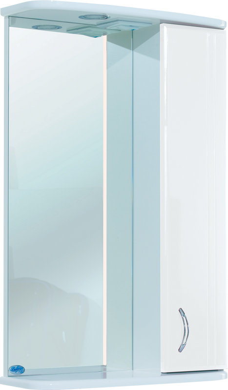 Зеркало Bellezza Астра R 50 белое