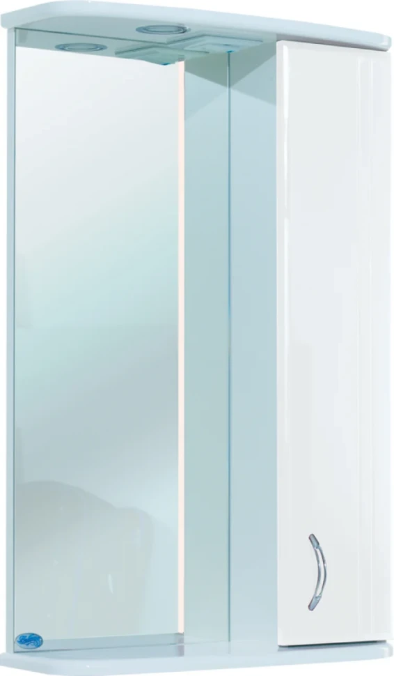 Зеркало Bellezza Астра R 50 белое