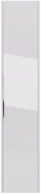 Шкаф-пенал для ванной Dreja Prime Prime 35 белый глянец, универсальный