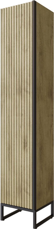 Шкаф пенал для ванной Mixline Окленд 553258 дуб мелфорд