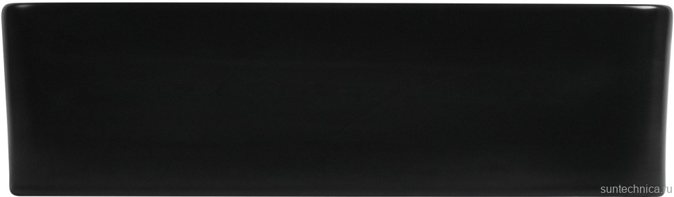 Накладная раковина Aquanet Perfect 2-MB черная матовая