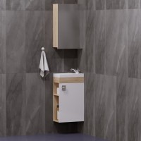 Зеркало-шкаф Corozo Комо 40 сонома