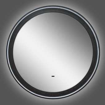 Зеркало круглое Art&Max Napoli 60 черное