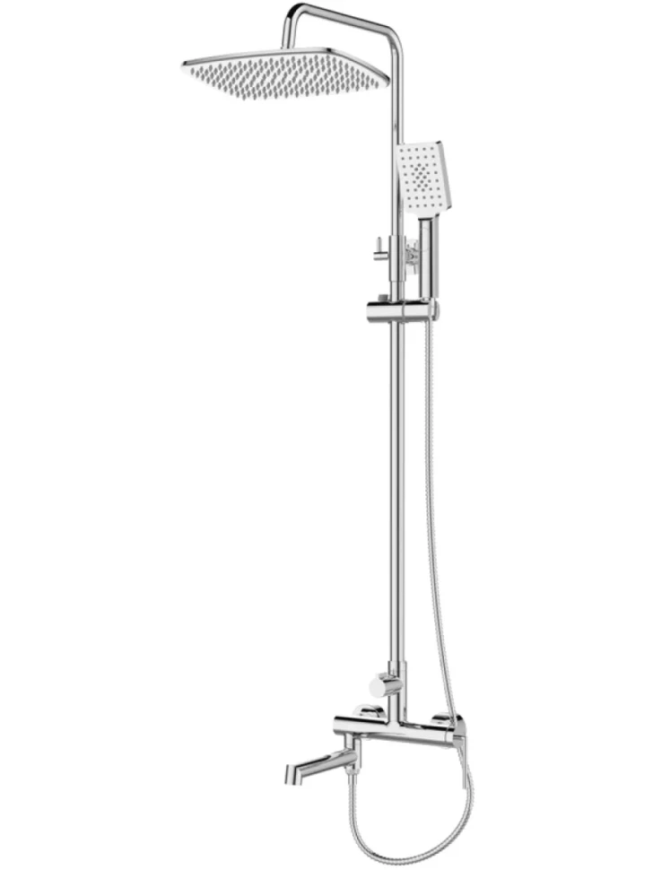 Душевая стойка BelBagno Acqua ACQUA-VSCM-CRM хром