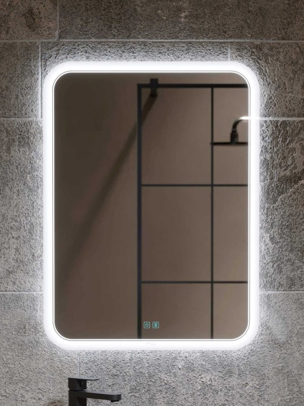 Зеркало Alavann Anna 60x80 с подсветкой, с антизапотеванием