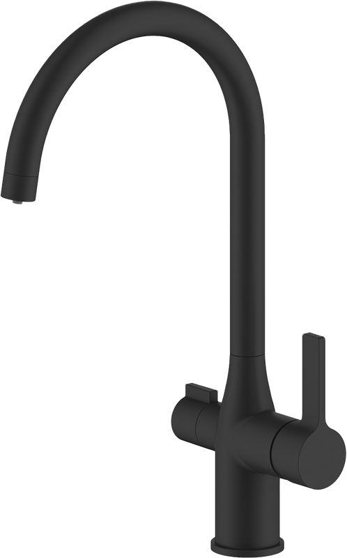 Смеситель для кухни IDDIS Pure PURBLFJi05 черный матовый