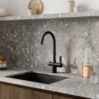 Смеситель для кухни IDDIS Pure PURBLFJi05 черный матовый