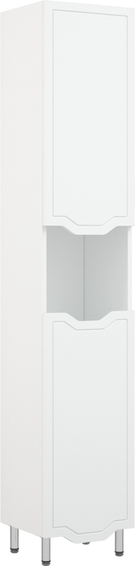 Шкаф-пенал для ванной Corozo Мирра 35 белый