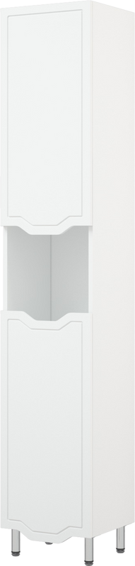 Шкаф-пенал для ванной Corozo Мирра 35 белый