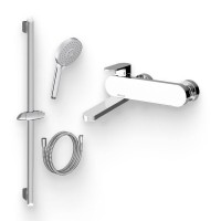 Душевой комплект Смеситель Ravak Chrome CR 022.00/150 + Гарнитур 902.00