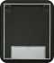 Зеркало DIWO Кострома 60 черное, с подсветкой, прямоугольное, настенное