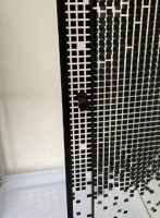 Душевой уголок Niagara Eco NG-009-14Q black мозаика, с поддоном