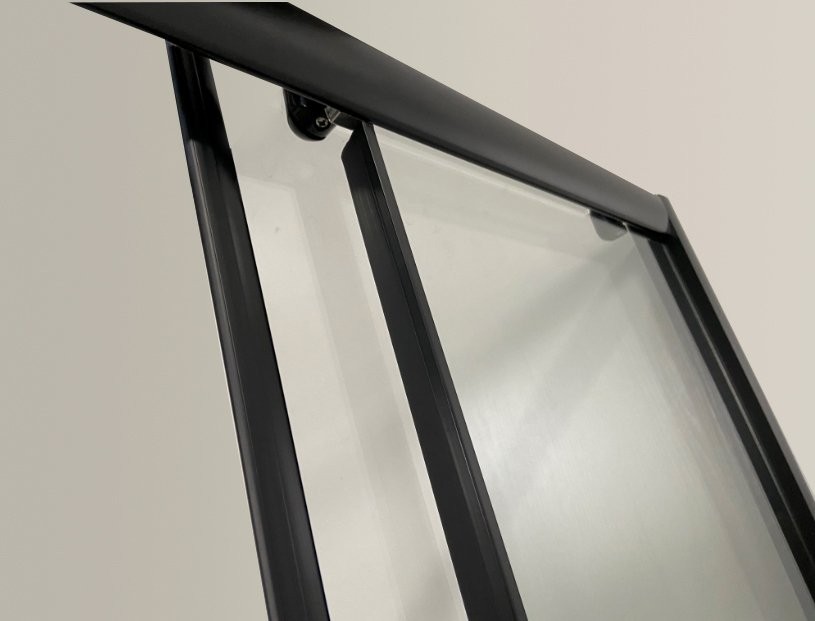 Душевой уголок Niagara Eco NG-009-14Q black мозаика, с поддоном