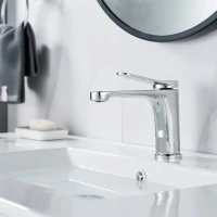 Смеситель для раковины Shevanik S6201 хром