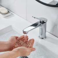 Смеситель для раковины Shevanik S6201 хром