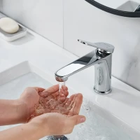Смеситель для раковины Shevanik S6201 хром