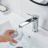 Смеситель для раковины Shevanik S6201 хром