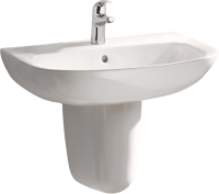 Раковина Grohe Bau Ceramic 39421000 с полупьедесталом