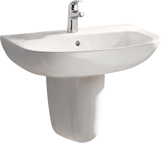Раковина Grohe Bau Ceramic 39421000 с полупьедесталом