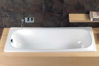 Стальная ванна BLB Europa B50ESLS 150x70 см, пристенная, на ножках APMROBZF