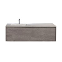 Тумба с раковиной Black&White Universe U909.1500 6562 G.ash, 8850 fishbelly white