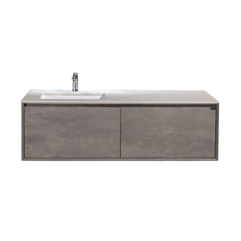 Тумба с раковиной Black&White Universe U909.1500 6562 G.ash, 8850 fishbelly white