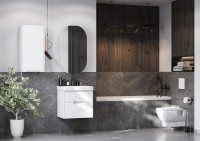 Мебель для ванной комнаты AQUATON Оливия 55 белая матовая