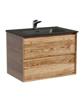 Тумба с раковиной Sancos Marmi 2.0 70 дуб чарльстон, раковина CN7007MB