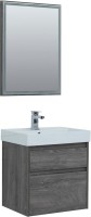 Мебель для ванной комнаты Aquanet Nova Lite 60 дуб рошелье, 2 ящика