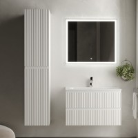 Мебель для ванной комнаты Sancos Snob R 80 см, bianco