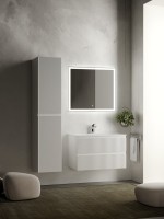 Мебель для ванной комнаты Sancos Snob R 80 см, bianco