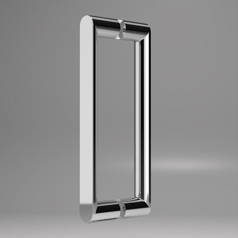 Душевая дверь в нишу Vincea Dice VDS-4D110CL 110 см, профиль хром