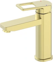 Смеситель для раковины Wonzon & Woghand WW-88139010-BG брашированное золото Смеситель для раковины Wonzon & Woghand WW-88139010-BG брашированное золото