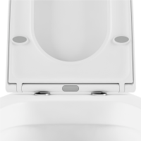 Комплект Lavinia Boho Унитаз подвесной Biore Compacto Rimless 3304101C + Крышка-сиденье Biore 33290420 с микролифтом + Инсталляция RelFix 38010010 + Кнопка RelFix 3805003W белая, хром