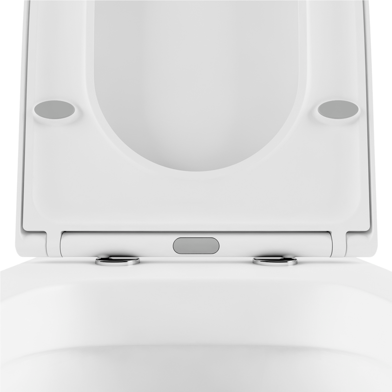 Комплект Lavinia Boho Унитаз подвесной Biore Compacto Rimless 3304101C + Крышка-сиденье Biore 33290420 с микролифтом + Инсталляция RelFix 38010010 + Кнопка RelFix 3805003W белая, хром