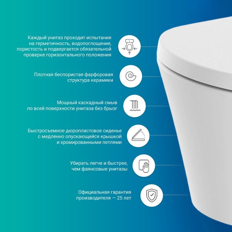 Комплект Lavinia Boho Унитаз подвесной Biore Compacto Rimless 3304101C + Крышка-сиденье Biore 33290420 с микролифтом + Инсталляция RelFix 38010010 + Кнопка RelFix 3805003W белая, хром