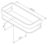 Полка AM.PM Sensation A3034800