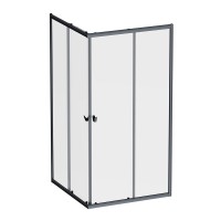 Душевой уголок AM.PM Sunny W87G-403-12090-BT 120x90 см, черный матовый