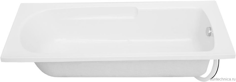 Акриловая ванна Aquanet Extra 170x70 см, встраиваемая, белая, на ножках