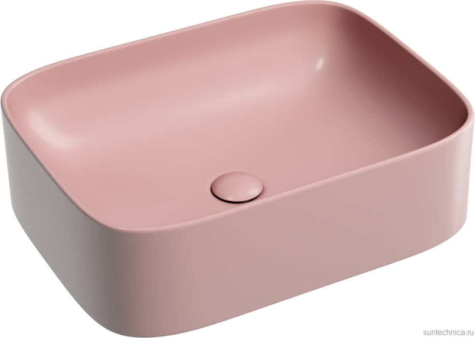 Накладная раковина Ceramicanova Element CN6052MP розовая матовая