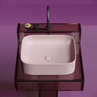 Накладная раковина Ceramicanova Element CN6052MP розовая матовая